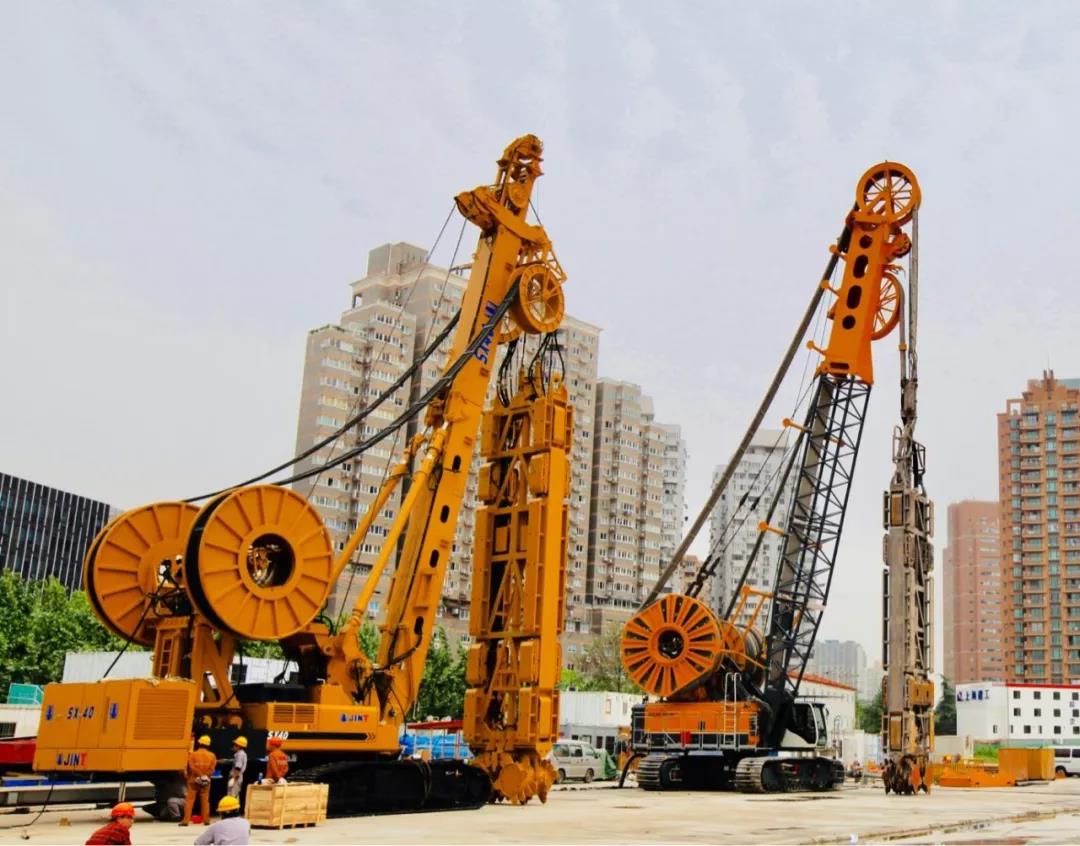 上海金泰SX40双轮铣多方出击国内深隧、轨交施工市场
